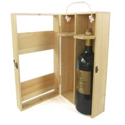 hộp đựng rượu bằng gỗ